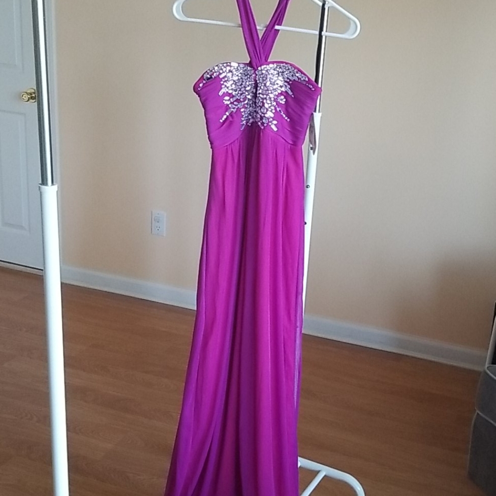 Brand new purple dree